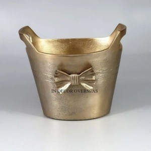 Diseño estándar simple de alta calidad chapado en oro de alta calidad hecho de metal para bebidas Barware enfriadores de vino y enfriadores suministros - Product Image 6