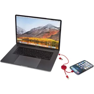 Cable USB Reciclado 5 en 1 Personalizado Alasia para Dispositivos, Producto Promocional - Product Image 6