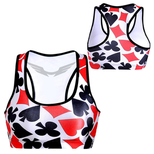 Soutien-gorge de sport pour femmes sans couture à soutien élevé Crop Fitness Gym Yoga exercice entraînement dos nu Options de taille supérieure pour courir Jogging - Product Image 1