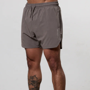 Pantalones Cortos Deportivos para Hombre de 4 Pulgadas, Transpirables, Ecológicos, de Poliéster y Elastano, Estilo Urbano, Talla XS, Cintura Elástica, Servicio OEM Disponible - Product Image 1