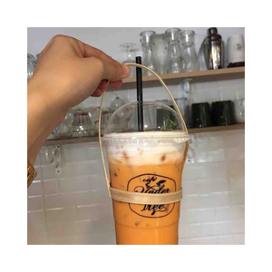 Bambú café Milktea portavasos juegos de platillos restaurante blanco OEM caja personalizada Logo estilo embalaje Hotel Color peso Material - Product Image 3