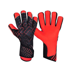 Gants de gardien de but en cuir standard professionnels personnalisés OEM, meilleurs gants légers en latex allemand à contact antidérapant réglables - Product Image 2