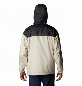Chaqueta de running para hombre 2026 al por mayor, 100% nailon, impermeable, cortavientos, tipo anorak, con logo personalizado, transpirable, con cremallera vertical, para verano - Product Image 6