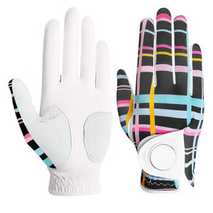 Guantes de golf cómodos y transpirables con logotipo personalizado, guantes de golf deportivos con correa ajustable hechos a medida para venta en línea - Product Image 2