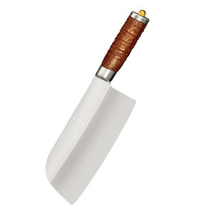 Cuchillo de Cocina Multiusos de Acero Inoxidable, Cuchillo de Chef con Mango de Madera, Diseño Ambidiestro, Hoja de 18.5 cm, Ecológico - Product Image 1