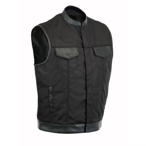 Chaleco de cuero de diseñador para hombre, ropa de abrigo sin mangas Retro de motocicleta ajustada de lujo, ropa de calle elegante - Product Image 4