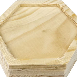 Sous-verre en bois fait main de qualité assurée pour la décoration de table prix de gros fournitures en vrac de sous-verre en bois disponible en inde - Product Image 3