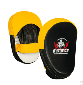 Guantes de Boxeo Personalizados al por Mayor con Logotipo, de Cuero Genuino, con Gancho Curvo y Almohadillas para Manos de Entrenamiento, Ideales para Equipamiento de Entrenamiento de MMA - Product Image 1