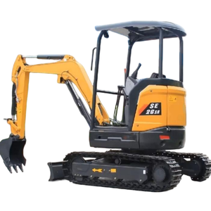 Excavadora de orugas SE26SR Mini excavadora de marca famosa china Máquina excavadora de alta calidad - Product Image 1