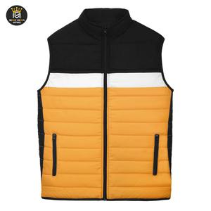 Vestes en duvet matelassé pour hommes d'hiver OEM de haute qualité personnalisées pour hommes Veste classique et confortable à broderie pour hommes - Product Image 2