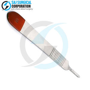 Mango de bisturí reutilizable de borde rojo de la mejor calidad, diseño personalizado, venta en línea, mango de bisturí, herramientas médicas, mango de bisturí - Product Image 4