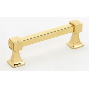 Tirador de armario de cajón clásico de latón para el hogar, cocina, muebles de oficina, herrajes, puerta, cajón, armario, tirador - Product Image 1