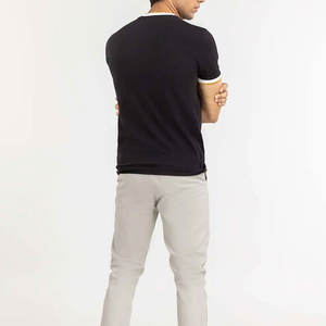 เสื้อยืดแฟชั่นผู้ชายทำจากผ้าฝ้ายใส่สบายสั่งซื้อจำนวนมากได้ - Product Image 4