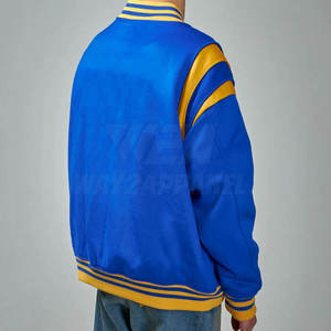 Meilleures ventes Vêtements de mode Veste Letterman Nouveau style Veste d'hiver coupe-vent pour hommes - Product Image 2