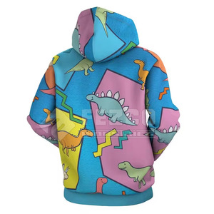 Nouveau style de sweats à capuche en coton mélangé de conception personnalisée vêtements de rue sweats à capuche à sublimation Offre Spéciale sweats à capuche à sublimation - Product Image 3