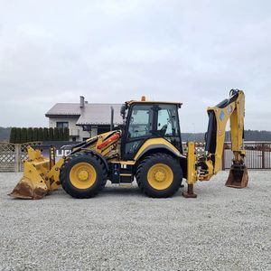 Chargeuse-pelleteuse Caterpillar Cat 420F 420F2 4x4 4x2 4WD d'occasion abordable, prête à l'exportation - Product Image 3
