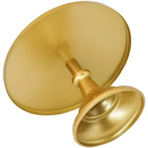 แท่นวางขนมชุบทองทรงกลมขนาดต่างๆแท่นวางเค้กดีไซน์วินเทจโลหะ - Product Image 5