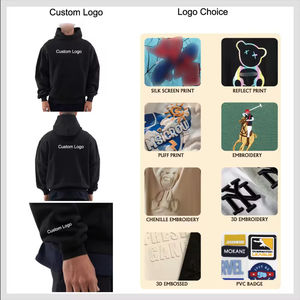 Suministro directo de fábrica Ropa de hombre Streetwear Hombres Sudadera con capucha Bajo MOQ Personalizado Diseño OEM Hombres Sudadera con capucha - Product Image 6