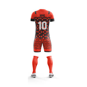 Conjuntos Deportivos Ligeros, el Mejor Diseño, Uniforme de Fútbol con Logotipo Personalizado Estampado, Traje con Corte Automatizado - Product Image 2