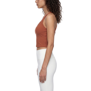 Camiseta Deportiva de Yoga con Relleno y Efecto Push-Up para Mujer, Ligera y Suave - Product Image 4