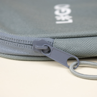 Elegante Bolso Mensajero Gris Personalizado Unisex España, Cierre de Cremallera, Material RPET, para Llevar el Teléfono, Regalos Corporativos