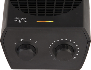 Calentador de ventilador vertical negro 1000W/2000W (Jata TV74) - Product Image 4