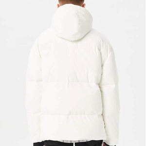 Veste d'hiver pour hommes de haute qualité en coton rembourré à capuche veste en toile décontractée coupe-vent fermeture à glissière Streetwear - Product Image 5