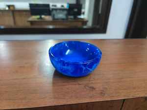 Bol design en résine blanche, fabriqué à la main en Inde, en résine époxy, bol de service, vaisselle, quantité en gros à prix avantageux - Product Image 2