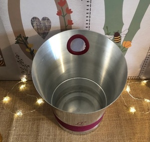 High Quality Metal Champagne Bucket Or Wine Cooler For Indoor Or Outdoor Decor Customizable - Product Image 5