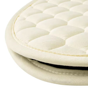 Almohadillas de satén de algodón inglés más vendidas para sillas de montar, relleno de poliéster, antideslizantes, color personalizado, tela ecuestre de alta calidad - Product Image 5