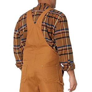 High Quality Cotton Industrial Safety <b>Bibs</b> Best Price Factory Manufactured Workwear <b>Bibs</b> Working washed <b>men's</b> pants - Product Image 6