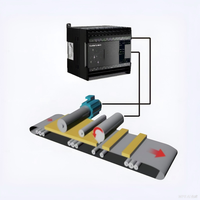 Controlador PLC de Salida de Pulso de Alta Velocidad, 2/4 Ejes, 200kHz, Control de Movimiento y Posicionamiento, Cizalla Volante, Leva Electrónica, PID PLC