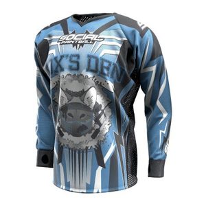 Último diseño sublimado Paintball Jerseys Trending Men Paintball Jersey Tela cómoda Hombres usan Paintball Jersey - Product Image 4