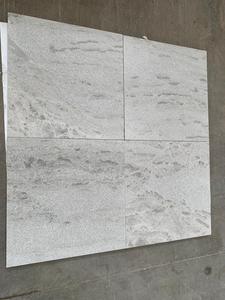 แผ่นปูหินอ่อนสีเทาอ่อนปรับแต่งขนาดได้ตามต้องการแผ่นทรายกันลื่นพื้นทันสมัยสำหรับตกแต่งผนังในร่ม/กลางแจ้ง - Product Image 6