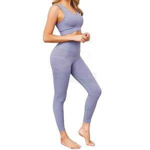 Estilo de moda Ropa deportiva Mujeres Yoga Set Venta al por mayor Mujeres Yoga Set Hecho en Pakistán Mujeres Yoga Set - Product Image 1