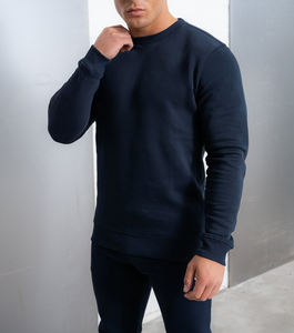 Conjunto personalizado de pantalones de chándal y sudadera con capucha para hombre, estilo de cuello redondo, ajustado, de dos piezas, con cremallera, diseño impreso - Product Image 6