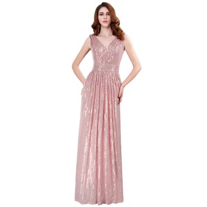 Robe de soirée personnalisée de créateur élégante pour femmes Robes de banquet de bal de promo à manches longues pour femmes - Product Image 1