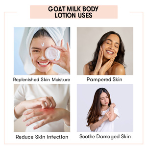 100% Pure Goat Milk Skin Care Base Cream Butter Loción corporal a precio mayorista - Product Image 4