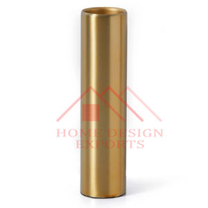 Decoraciones para Sala de Estar, Diseño Innovador, Florero Cilíndrico de Acero Inoxidable, Floreros de Mesa con Diseño Martillado - Product Image 4