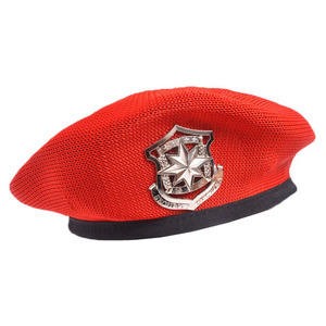 หมวกเบเร่ต์ขนแกะโลโก้ออกแบบอย่างมืออาชีพสไตล์ฝรั่งเศสน้ำหนักเบาสไตล์ลำลองคลาสสิกสีทึบหมวกเบเร่ต์ถักลาย - Product Image 6