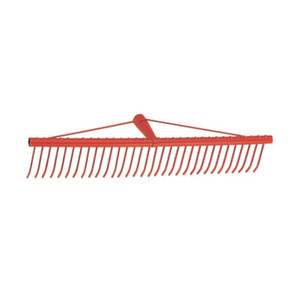 Rastrello in Ferro per Erba con 34 Denti Piatti, 60 Cm - Product Image 1