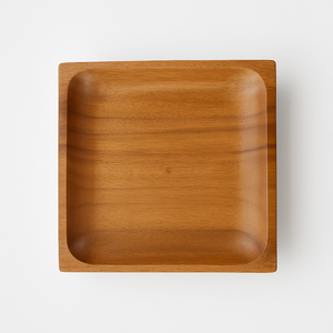 Vente en gros d'assiettes rondes en bois naturel personnalisables et sans danger pour les aliments, vaisselle pour la cuisine et la salle à manger, usine OEM d'assiettes à dîner en bois - Product Image 3