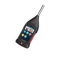 Sonometre numérique AWA6292 classe 1 avec analyse de la réverbération STI, plage dynamique de 123 dB