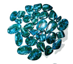 Piedra preciosa natural malaquita crisocola cabujón piedra preciosa suelta cabujón piedra semipreciosa para la fabricación de joyas - Product Image 1