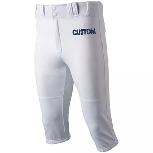 กางเกงเบสบอลซอฟต์บอลโลโก้สั่งทำ ชุดทีม ระบายอากาศ ซับเหงื่อ ต้านเชื้อแบคทีเรีย ไซส์ใหญ่ สีสั่งทำได้ ขายส่ง - Product Image 1