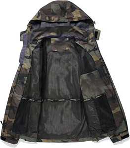 Chaqueta de senderismo impermeable al aire libre de invierno para hombres jóvenes Sudadera con capucha de senderismo en poliéster-Hecho en China - Product Image 2