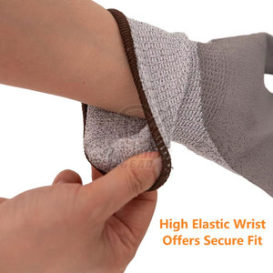 Găng tay chống cắt với khâu mạnh mẽ và phù hợp với công thái học cho cả ngày đeo găng tay chống cắt thoải mái với vải thoáng khí - Product Image 3