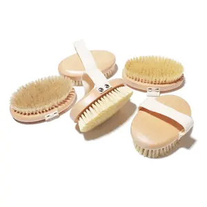 OEM/ODM Brosse de douche en silicone douce exfoliante pour le corps Vente en gros Brosse de bain pour bébé Brosse de lavage sèche en silicone pour le corps - Product Image 1