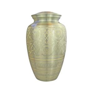 Top Quality Best Selling <b>Urns</b> Cremation Human Ashes for Adult <b>Large</b> Aluminium High Cremation Human Metal <b>Urns</b> from India - Product Image 3
