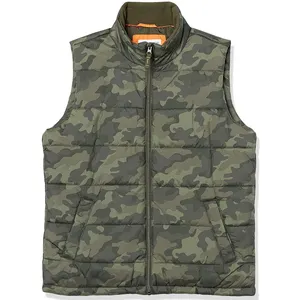 Chaleco acolchado estilo camuflaje, Chaquetas deportivas, chaleco Softshell de invierno, chaleco para exteriores para hombre, calentador de cuerpo, chaleco sin mangas